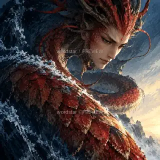 Frost along the Scales · Illustration Image