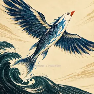 Leaving Water, Beginning the Journey · Illustration Image