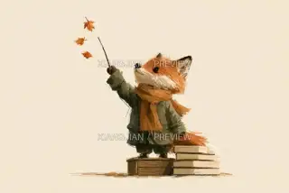 Reading and Daily Life 154 · Illustration AI Image