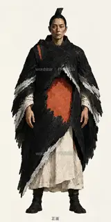 Fire-Hiding Walker Mother · Ember Afterglow · Front · Illustration Image