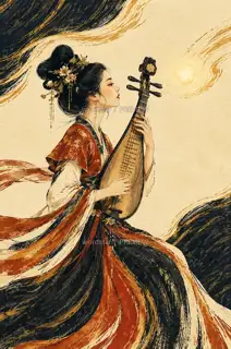 Beside the Strings · Illustration Image
