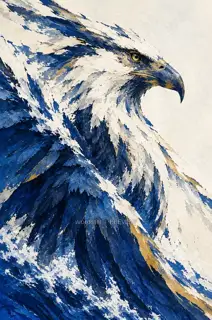 Peng Faces the Wind · Illustration Image