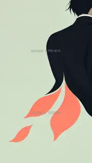 Behind, something is blooming · Illustration Image