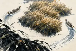 The River after Rain · Illustration Image