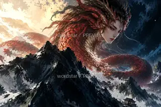 Coils around Zhongshan · Illustration Image