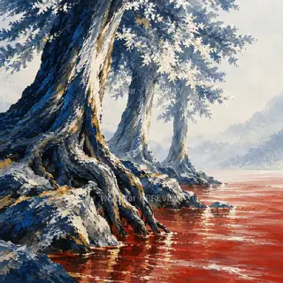 Red Water at the Roots · Illustration Image