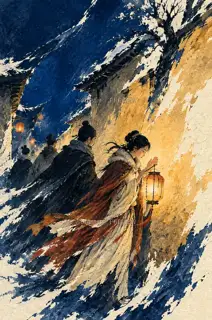 Sheltering the Flame · Illustration Image