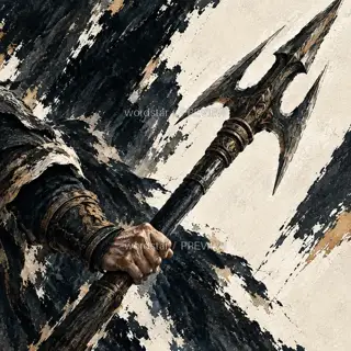Light on the Three-Pointed Blade · Illustration Image