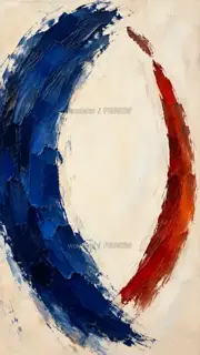 An incomplete embrace · Illustration Image