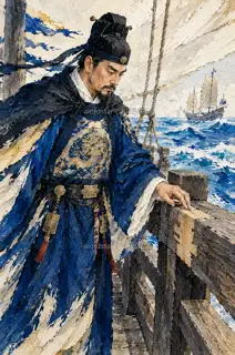 Old Marks on the Rudder Timber · Illustration Image
