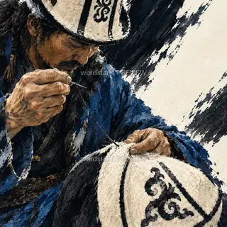 A Stitch in the Kalpak · Illustration Image