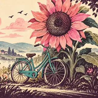 Reading and Daily Life 124 · Illustration AI Image
