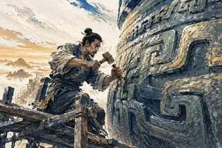 Patterns Becoming Valleys · Illustration Image