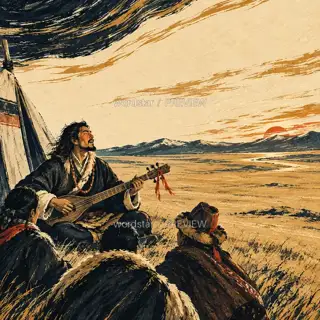 A Song Across the Camp · Illustration Image