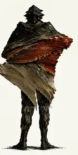 Mountain Folding Walker, Offset Layers Mountain Spirit, Back Correction · Illustration Image