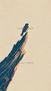 Before flying away · Illustration Image