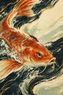 An Eye against the Current · Illustration Image