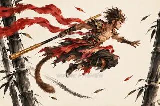 A Leap through Bamboo