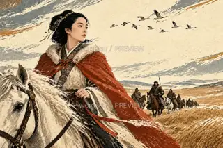The Long Northern Sky · Illustration Image