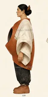 Fire-Hiding Walker Mother · Clay Heart Fire Kiln · Left Side · Illustration Image