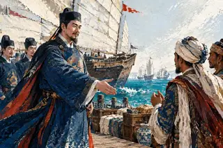 Greetings at the Harbor · Illustration Image