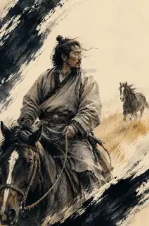 The Returning Horse · Illustration Image