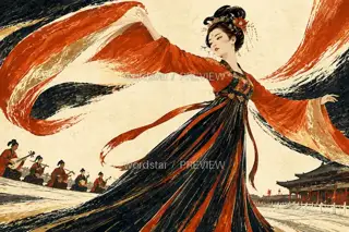Dance in the Great Hall · Illustration Image