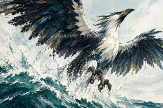 A Wingbeat Turns the Tide · Illustration Image