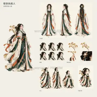 Ginkgo Branch Bearer · Promo Page Original Character · Overview · Illustration Image