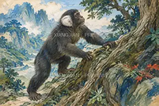 Onto the Root · Illustration AI Image