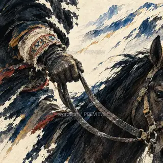 Reins in the Wind · Illustration Image