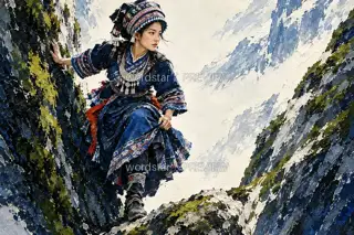 Through the Stone Passage · Illustration Image