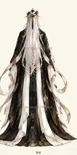 Shanhai Dreamweaver, original promotional page character, back · Illustration Image