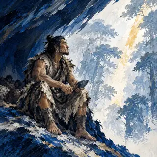 Keeping Watch Till Dawn · Illustration Image