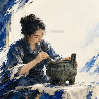 Lifting the Dust · Illustration Image