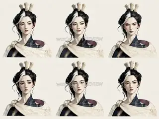 Night-Mending Weaver · Star Bone Woven Garment · Expression · Illustration Image