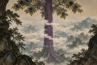 Cloud Around the Trunk