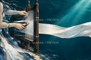 The First Shuttle Beneath Water · Illustration Image