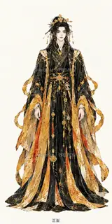 Golden Musician - Promotional Original Character - Front · Illustration Image