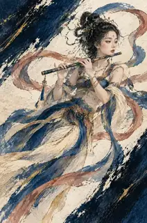 Eyes after the Music · Illustration Image