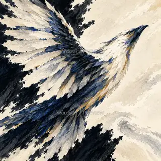 Opening Flight Feathers · Illustration Image