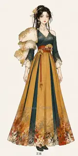 Ginkgo Branch Bearer · Autumn Rite Preserving the Year · Front · Illustration Image