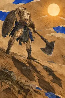 Long Shadows · Paper Art AI Image