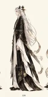 Shanhai Dreamweaver, original promotional page character, left side · Illustration Image