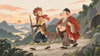 Stories on the Mountain Path 320 · Paper Art AI Image