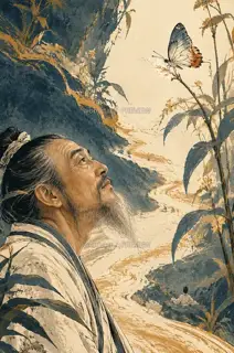 Dreaming into Flowers · Illustration Image