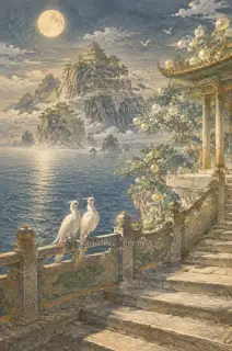 The Moonlit Terrace