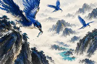 Three Wings from Sanwei · Illustration Image