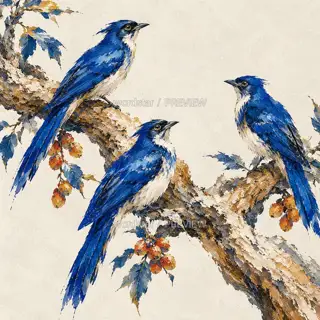 Back on the Branch · Illustration Image