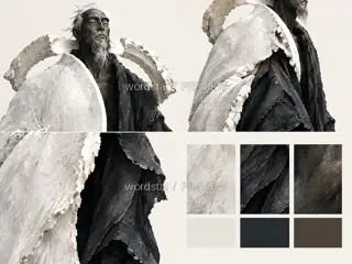 Tide Crossing Listener · Salt Shell Hides Sound · Form and Material · Illustration Image